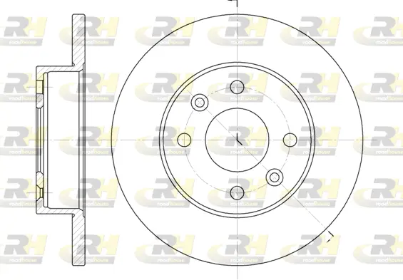 Brake Disc (6077.00)