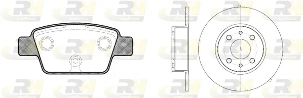 Brake Kit, disc brake (8861.00)
