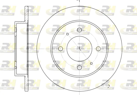 Brake Disc (6627.00)
