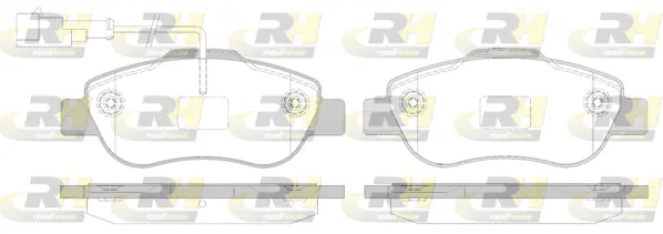 Brake Pad Set, disc brake (21100.12)