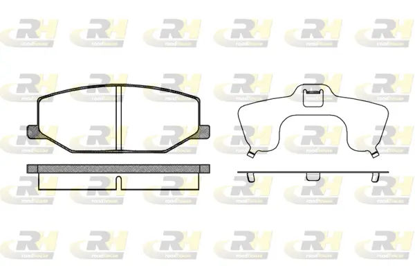 Brake Pad Set, disc brake (2190.10)