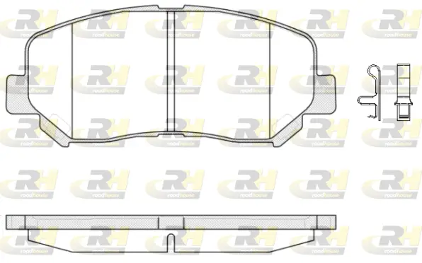 Brake Pad Set, disc brake (21513.02)