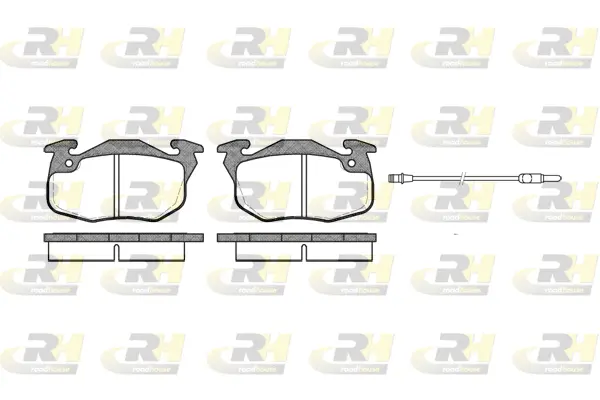 Brake Pad Set, disc brake (2192.12)