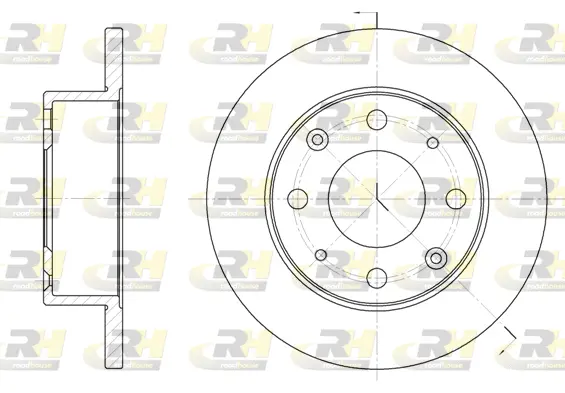 Brake Disc (6015.00)