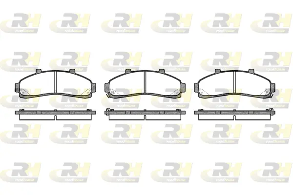 Brake Pad Set, disc brake (2571.02)