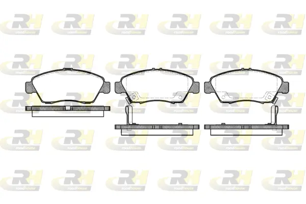 Brake Pad Set, disc brake (2418.02)