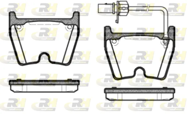 Brake Pad Set, disc brake (2896.01)
