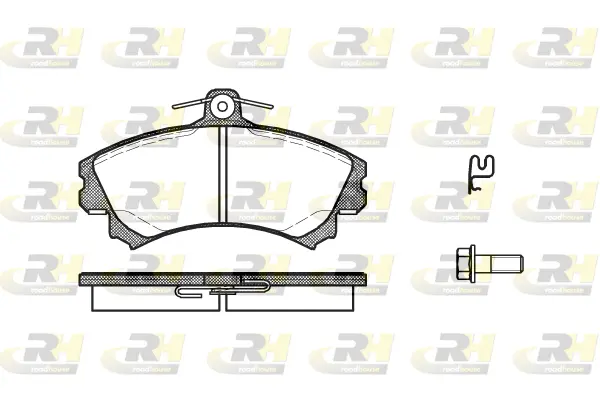 Brake Pad Set, disc brake (2590.21)