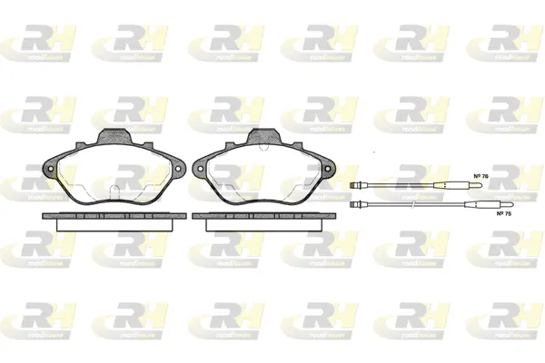 Brake Pad Set, disc brake (2310.04)