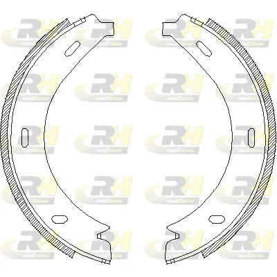 Brake Shoe, parking brake (4713.01)