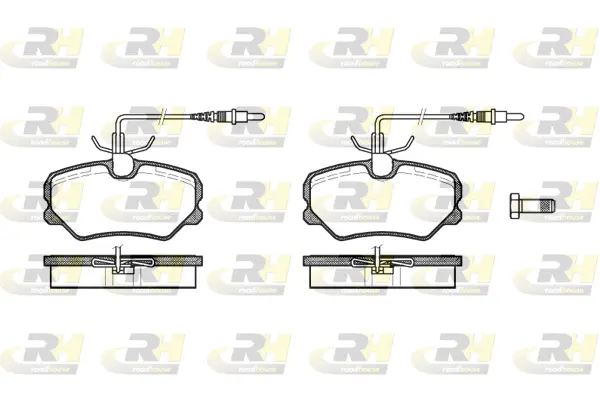 Brake Pad Set, disc brake (2262.12)