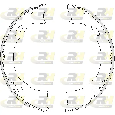 Brake Shoe, parking brake (4695.00)