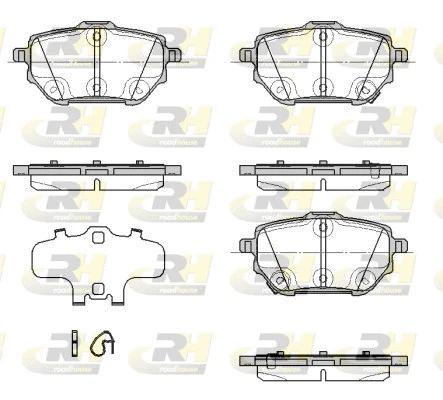 Brake Pad Set, disc brake (21937.03)
