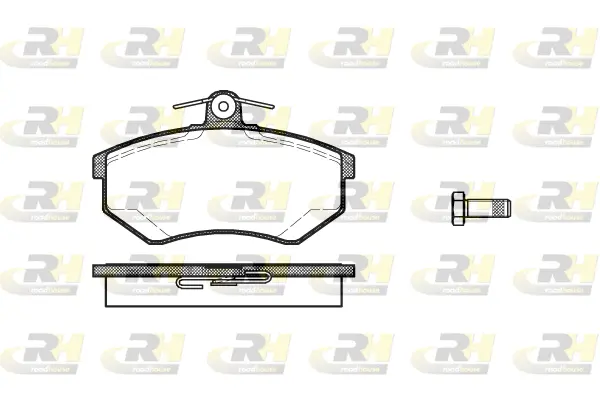 Brake Pad Set, disc brake (2134.20)