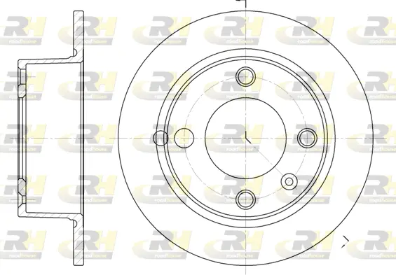 Brake Disc (6023.00)