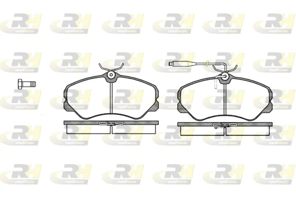 Brake Pad Set, disc brake (2261.02)