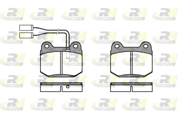 Brake Pad Set, disc brake (2014.01)