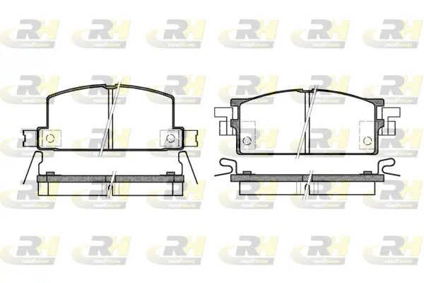 Brake Pad Set, disc brake (2153.04)
