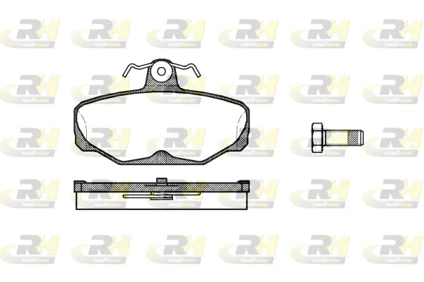 Brake Pad Set, disc brake (2205.00)