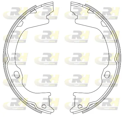 Brake Shoe, parking brake (4282.00)