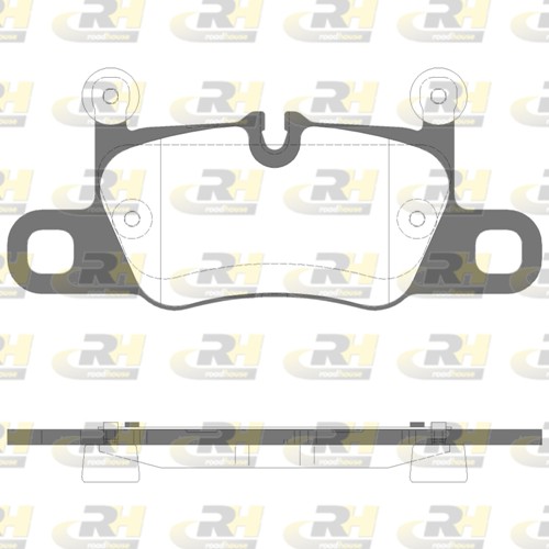 Brake Pad Set, disc brake (21714.30)