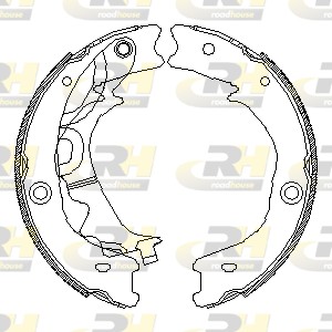 Brake Shoe, parking brake (4542.00)