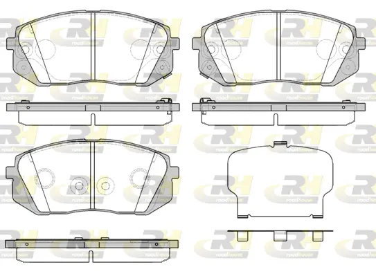 Brake Pad Set, disc brake (21302.52)