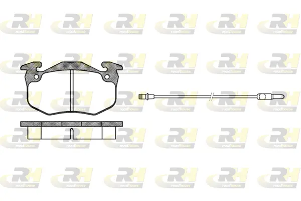 Brake Pad Set, disc brake (2144.12)