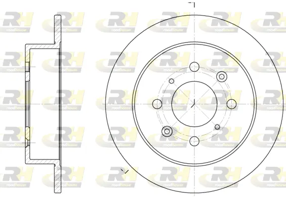 Brake Disc (6521.00)