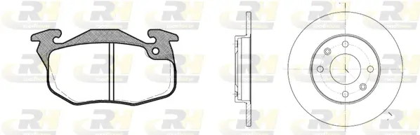 Brake Kit, disc brake (8192.07)