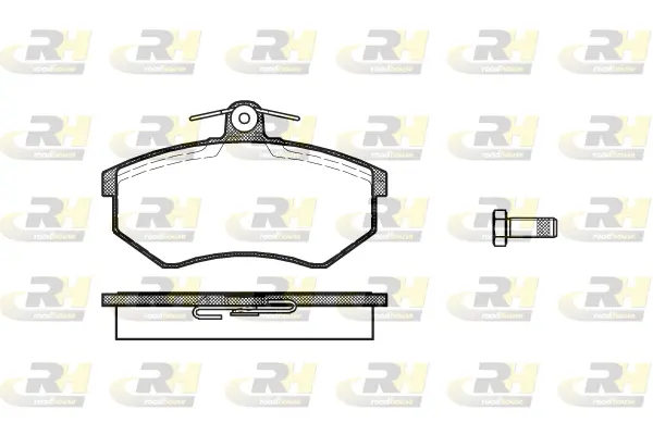 Brake Pad Set, disc brake (2134.00)