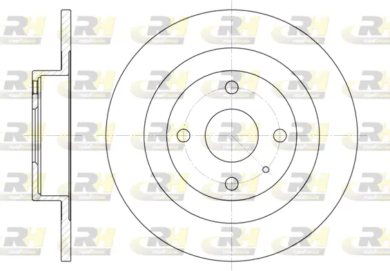 Brake Disc (6833.00)