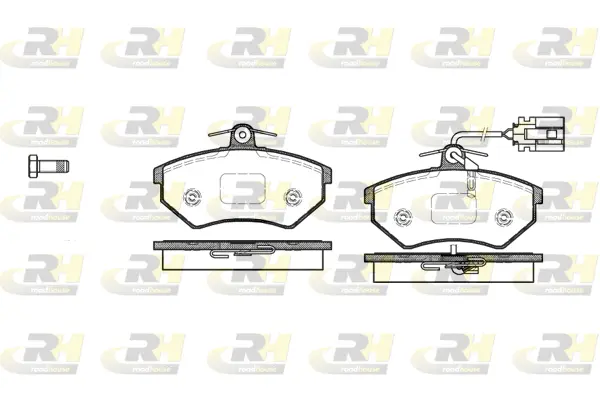 Brake Pad Set, disc brake (2134.62)