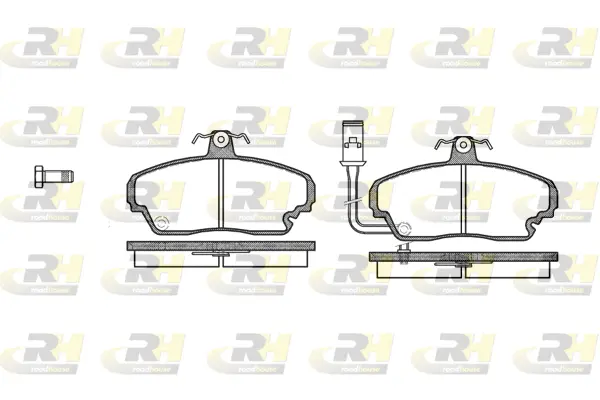 Brake Pad Set, disc brake (2252.01)