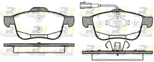 Brake Pad Set, disc brake (21183.12)