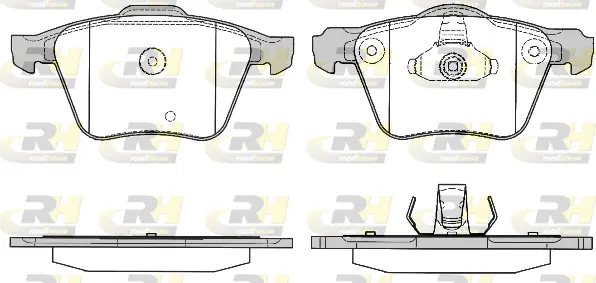 Brake Pad Set, disc brake (21043.10)