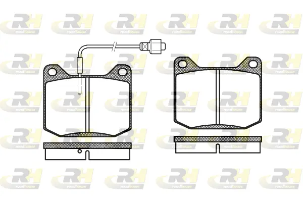 Brake Pad Set, disc brake (2045.02)