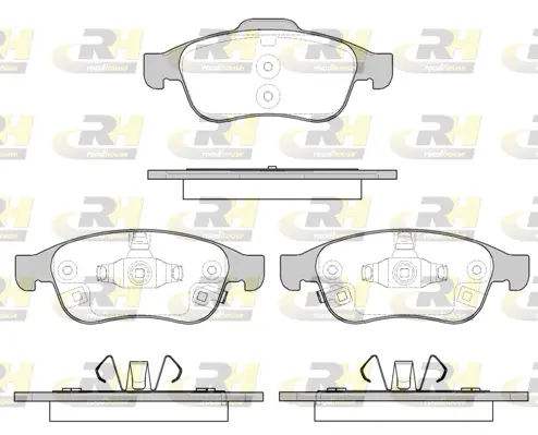 Brake Pad Set, disc brake (21248.12)