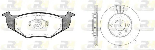 Brake Kit, disc brake (8609.01)