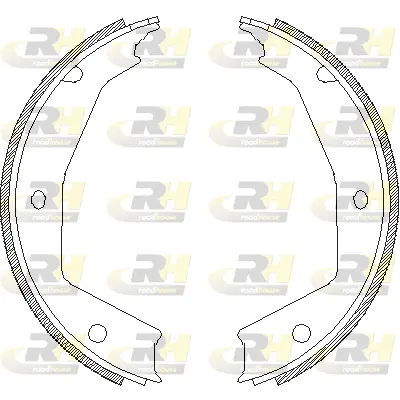 Brake Shoe, parking brake (4705.00)