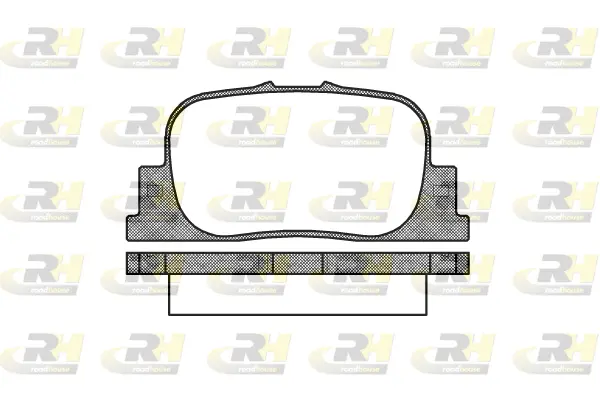 Brake Pad Set, disc brake (2801.00)