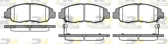 Brake Pad Set, disc brake (2324.12)