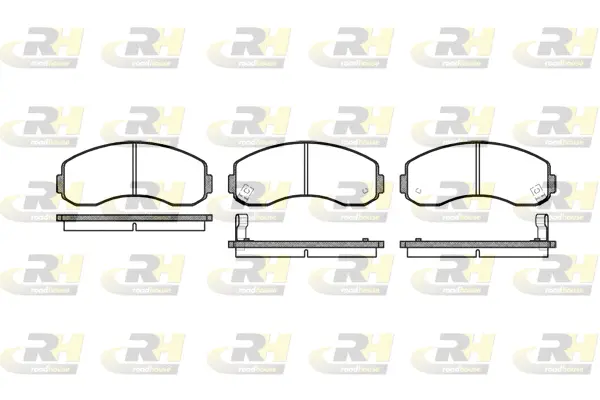 Brake Pad Set, disc brake (2619.02)