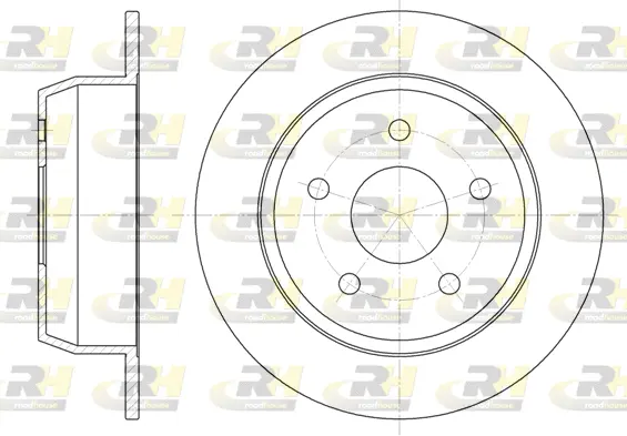 Brake Disc (6628.00)