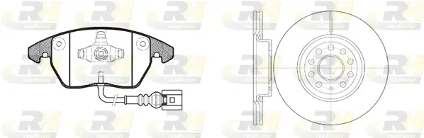 Brake Kit, disc brake (81030.02)