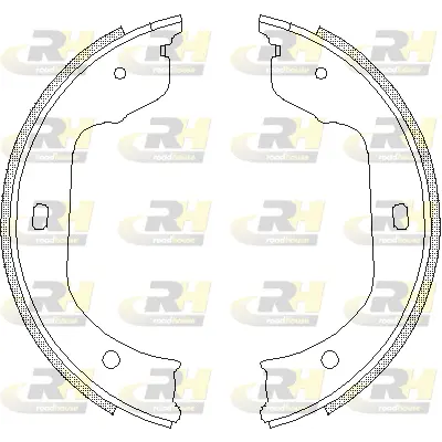 Brake Shoe, parking brake (4740.00)