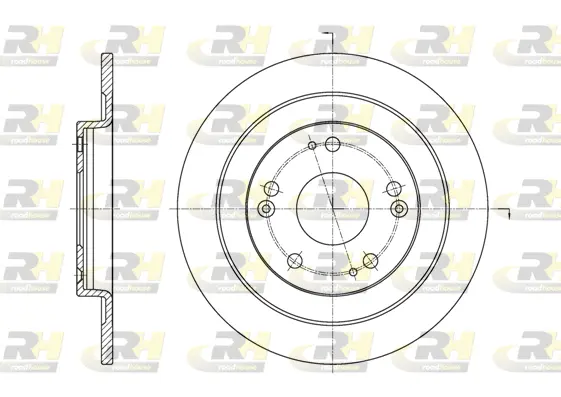 Brake Disc (61654.00)