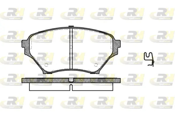 Brake Pad Set, disc brake (2850.02)