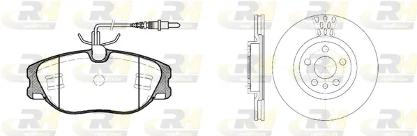 Brake Kit, disc brake (8305.00)