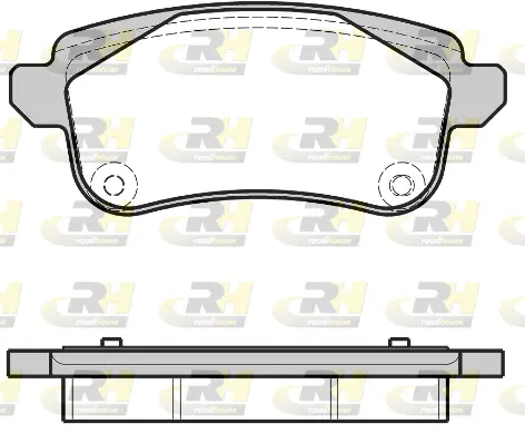Brake Pad Set, disc brake (21387.30)